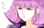  bad_id bad_pixiv_id frown gundam haman_karn pink_hair purple_eyes purple_hair seriel_alex_dubova short_hair solo zeta_gundam 