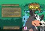  black_nose blue_eyes comic cover cover_page dewott english_text eyes_closed female feral forest green_eyes group hands_on_hip houndour insomniacovrlrd male nintendo pancham pok&eacute;mon text tree video_games 