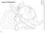  amulet anthro badgerben ball_growth balls big_balls big_breasts breasts clothing cutie_mark dickgirl equine growth horn huge_balls huge_breasts hyper hyper_balls hyper_breasts hyper_penis intersex mammal my_little_pony penis princess_celestia(mlp) solo torn_clothing winged_unicorn wings 