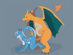  2016 anthro breasts charizard dragon erection female male male/female nintendo nipples nude nyar penetration penis pok&eacute;mon scalie sex simple_background vaginal vaginal_penetration video_games wings 
