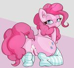  after_sex anthro breasts butt clothed clothing cum cum_in_ass cum_inside cutie_mark equine female friendship_is_magic horse invalid_tag jailbait_knight kneeling legwear looking_back mammal my_little_pony pinkie_pie_(mlp) pony pussy socks 