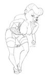  2014 anthro areola bear big_breasts breasts disney erect_nipples female hi_res mammal mature_female mother nipples parent pussy rebecca_cunningham scificat solo talespin 
