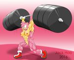  abs amy_rose biceps big_breasts big_muscles boots breasts clothing fangs female footwear hedgehog invalid_tag jack_hoo_(artist) mammal muscular muscular_female navel nipples nude pussy rodent sonic_(series) teeth weights 