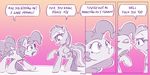  2016 absurd_res comic cutie_mark dialogue dilarus duo earth_pony english_text equine eye_contact feathered_wings feathers female feral friendship_is_magic fur gradient_background hair hi_res horse mammal monochrome my_little_pony pegasus pinkie_pie_(mlp) pony rainbow_dash_(mlp) simple_background text wings 