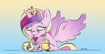  &lt;3 2016 dilarus doll equine female friendship_is_magic horn kissing mammal my_little_pony princess_cadance_(mlp) shining_armor_(mlp) solo winged_unicorn wings 