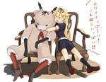  bad_id bad_twitter_id bangs black_ribbon blonde_hair boots bow chair commentary_request doll_hug elbow_gloves fang gloves hair_bow hair_flaps hair_ornament hair_ribbon hairclip headgear kantai_collection kitsuneno_denpachi multiple_girls nagato_(kantai_collection) neckerchief open_mouth orange_eyes remodel_(kantai_collection) ribbon school_uniform serafuku shadow sitting sketch smile stuffed_animal stuffed_toy teddy_bear translated white_background wooden_floor yuudachi_(kantai_collection) 