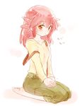  alternate_hairstyle manon_(pokemon) pokemon pokemon_(anime) seiza sitting yuki56 