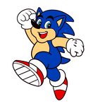  blue_eyes clothing gloves hedgehog looking_at_viewer male mammal solo sonic_(series) sonic_the_hedgehog unknown_artist 