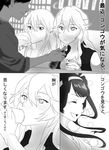 bad_id bad_pixiv_id banned_artist character_request comic greyscale houshou_(kantai_collection) iowa_(kantai_collection) kantai_collection kongou_(kantai_collection) monochrome multiple_girls tachikoma_(mousou_teikoku) translated 