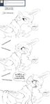  2016 beverage clothing coffee comic dialogue english_text equine female friendship_is_magic horn mammal monochrome my_little_pony princess_celestia_(mlp) robe silfoe sketch text winged_unicorn wings 