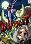  2girls breasts female fight multiple_girls q7 skullgirls 