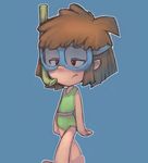  brown_hair child conoghi goggles lisa_loud one-piece_swimsuit swimsuit the_loud_house 