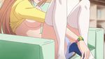  1girl animated animated_gif baka_na_imouto_o_rikou_ni_suru_no_wa_ore_no_xx_dake_na_ken_ni_tsuite blonde_hair bracelet breasts controller large_breasts masturbation mitsui_hana no_bra solo spread_legs thighhighs 