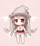  chibi command_and_conquer command_and_conquer:_red_alert_2 hammer_and_sickle jitome langbazi long_hair personification red_eyes school_swimsuit squid swimsuit 