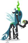  2016 absurd_res changeling female friendship_is_magic hi_res hole_(disambiguation) horn my_little_pony queen_chrysalis_(mlp) vector-brony vectorwings young 