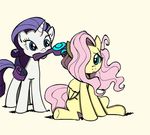  animated blink blue_eyes colorphiliac duo equine eyelashes female feral fluttershy_(mlp) friendship_is_magic hair horn mammal megasweet my_little_pony no_sound pegasus pink_hair purple_hair rarity_(mlp) simple_background sitting standing szafir87 unicorn white_background wings 
