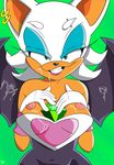  2016 anthro areola bat big_breasts breasts cum cum_on_breasts cum_on_face cum_on_wings erect_nipples female jigglyknight mammal nipples rouge_the_bat smile solo sonic_(series) 