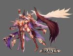  braves qbspdl sword weapon wings 