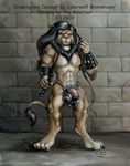  collaboration feline lion lunarwolf male mammal penis rog_minotaur tagme whip 