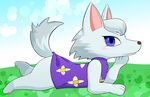  animal_crossing artist_request bianca blue_eyes furry wolf 