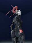  1girl 3d artist_request ass bodysuit breasts robot tenno trinity_(warframe) warframe 