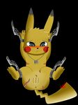  bdsm butt chain female lucaschu nintendo pikachu pok&eacute;mon pussy restraints solo video_games 