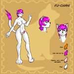  anthro areola breasts english_text erection feline fur hair herm humanoid_penis intersex looking_at_viewer mammal model_sheet natysanime navel nipples nude penis pussy smile solo text wide_hips 