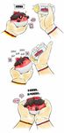  baby_bottle black_eyes blush bottle bow closed_eyes countryball crossover disembodied_limb drinking engrish feeding frilled_bow frills german_flag hair_bow hair_tubes hakurei_reimu heart holding inverted_colors kiriraitaa meme open_mouth polandball polish polish_flag ranguage russian_flag saliva sparkle speech_bubble touhou translation_request vodka yukkuri_shiteitte_ne 