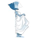  alien blushmallet cartoon_network clothing dress female gem_(species) lapis_lazuli_(steven_universe) not_furry solo steven_universe veil wedding_dress wedding_veil 