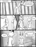  2016 canine comic disney dynoex female fox fur lagomorph male mammal nick_wilde rabbit zootopia 