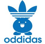  adidas alpha_channel logo nintendo oddish parody pok&eacute;mon simple_background transparent_background video_games 