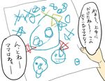  crayon drawing koyama_shigeru out_of_frame touhou translated 