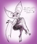  breasts burglar chiropteran claws disney eyelashes eyeshadow fan_character fanfic fanfiction fanfictionfanart female femmefatale lettup makeup mammal microchiropteran phyllostomid teasing thief vampire_bat yangochiropteran zootopia 