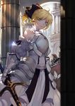  armor dress fate/stay_night fate/unlimited_codes pudding_(artist) saber saber_lily sword 