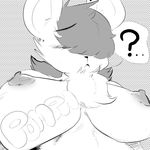  2016 ? anthro bat big_breasts blush breasts canine chest_tuft confusion covered_eyes dog female hair hair_over_eyes hybrid mammal mulu nipples pinup pomf pose solo tacdoodles tuft 