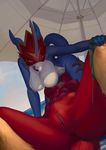  2016 69_position anthro anus armpits blaziken breasts clothing digimon duo eosphorite female female/female flamedramon hi_res horn licking licking_lips nintendo nipples nude oral panties pok&eacute;mon pussy sex tongue tongue_out underwear video_games 