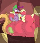  anal anal_penetration big_macintosh_(mlp) dragon duo equine friendship_is_magic horse male male/male mammal my_little_pony penetration penis softcream spike_(mlp) 