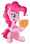  alpha_channel blue_eyes bow equine eyelashes female feral flamevulture17 friendship_is_magic hooves mammal my_little_pony nude open_mouth pinkie_pie_(mlp) simple_background sitting solo tongue transparent_background 