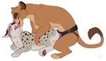  2016 dildo feline female female/female feral kissing lion lynx mammal melvismd paws penetration sex_toy strapon tongue tongue_out vaginal vaginal_penetration 