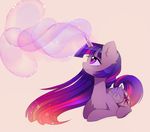  cutie_mark equine eyelashes feathered_wings feathers female feral fluffy friendship_is_magic fur hair hooves horn lying magic magnaluna mammal my_little_pony nude pink_eyes purple_fur purple_hair simple_background smile solo twilight_sparkle_(mlp) white_background winged_unicorn wings 