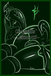 2016 absurd_res butt changeling comic equine female feral friendship_is_magic green_eyes green_pupils hair hi_res horn long_hair mammal my_little_pony nglish_text pussy queen_chrysalis_(mlp) saurian_(artist) tentacles text 
