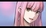  :d bang! cosplay daoko daoko_(cosplay) earrings fate/grand_order fate_(series) highres jewelry long_hair looking_at_viewer medb_(fate)_(all) medb_(fate/grand_order) open_mouth parody pink_hair real_life shimo_(s_kaminaka) smile solo translated 