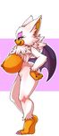  2016 absurd_res anthro areola armpits bar big_breasts blue_eyes breasts erect_nipples female hair hi_res huge_breasts looking_at_viewer michiyoshi muscular muscular_female nipples nude rouge_the_bat side_boob smile solo sonic_(series) werebat white_hair 