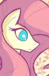  absurd_res equine eyelashes female feral flamevulture17 fluttershy_(mlp) friendship_is_magic hair hi_res mammal my_little_pony pink_hair simple_background solo 