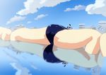  animated animated_gif borusen giantess outdoors sky spread_legs what 