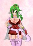  alternate_breast_size breasts chiki_(fire_emblem) fire_emblem fire_emblem:_kakusei gigantic_breasts green_hair huge_breasts large_breasts looking_at_viewer storeithuo tagme 