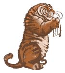  angry dakota-bear feline feral fierce human mammal muzzle_wrinkle size_difference tiger young 
