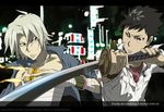  gokudera_hayato katekyou_hitman_reborn reborn sword yamamoto_takeshi 