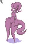  alien featureless_crotch female flat_chested immortalstar nimit nude purple_body smile solo wide_hips 