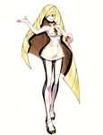  blonde_hair full_body genzoman green_eyes holding holding_poke_ball long_hair lusamine_(pokemon) md5_mismatch open_toe_shoes poke_ball poke_ball_(generic) pokemon pokemon_(game) pokemon_sm resized shoes smile solo standing toe_cleavage upscaled very_long_hair 